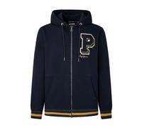 Pepe Jeans, ,Sweatshirts & Hoodies ,Uomo ,Blu ,S Zip-throughs