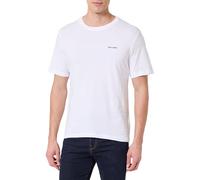 Pepe Jeans T-Shirt da Uomo con Logo M Basic, Bianco (Bianco), M, Bianco (Bianco), M