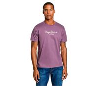PEPE JEANS T-Shirt da Uomo Eggo N, Viola Melanzana, L, Viola (Melanzana Viola), L