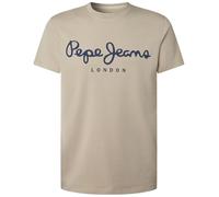Pepe Jeans Original Stretch N T-Shirt, Marrone (Beige Pietra), XXL Uomo