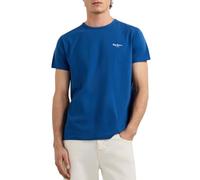 Pepe Jeans Maglietta blu / bianco Uomo - Abbigliamento - Maglie e T-shirt - T-shirt Pepe Jeans S