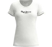 Pepe Jeans New Virginia Short Sleeve T-shirt Bianco S Donna