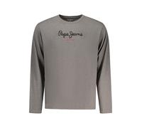 Pepe Jeans, ,Tops ,Uomo ,Grigio ,2XL Grigio Cotton T-Shirt
