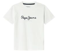 Pepe Jeans T-Shirt New Art Bambino, Bianco, 14 Anni