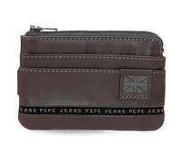 Pepe Jeans Tape Portafoglio con Porta carte di credito Marrone 11x7x1,5 cm Pelle by Joumma Bags, marrone, Taglia unica, Portafoglio con porta carte di credito