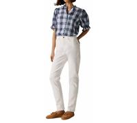 Pepe Jeans Tapered Jeans HW Violet, Bianco (Denim-1ca), 29W x 30L Donna