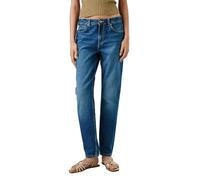 Pepe Jeans Tapered Jeans HW Violet, Blu (denim-4A3), 32 W/30 L Donna