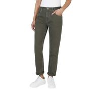 Pepe Jeans Tapered vita alta PL211704, Pantaloni Donna, Verde (Olivine Green), 29W / 30L