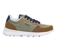 Pepe Jeans Teagan Bass B, Sneak Bambini e Ragazzi, Verde Scuro Verde Oliva, 36 2/3 EU