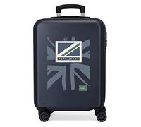 Pepe Jeans Tom Medium Blue 46 x 65 x 23 cm Hard ABS serratura a combinazione laterale 56 L 3,2 kg 4 ruote