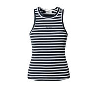 Pepe Jeans Top 'Marian' blu ultramarino / bianco Donna Pepe Jeans M