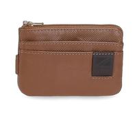 Pepe Jeans Topper Portafogli e Portafogli in Pelle bovina, Nero, Marrone, Diverse misure, marrone, Taglia unica, Porta carte