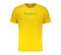 Pepe Jeans, ,Tops ,Uomo ,Giallo ,L T-shirt a maniche corte