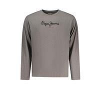 Pepe Jeans, ,Tops ,Uomo ,Grigio ,XL Grigio Cotton T-Shirt