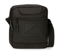 Pepe Jeans tracolla uomo borsello tessuto nylon porta tablet e tasche verde nera