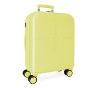 Pepe Jeans Highlight Giallo Valigia da Cabina 40x55x20 cm Rigido ABS Chiusura TSA Integrata 3.7L 2.8kg 4 Doppie Ruote Estensibile Bagaglio a Mano di Joumma Bags