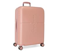 Pepe Jeans Luce Luminosa, Bagagli Valigia Donna, Rosa (Pink), Taglia Unica