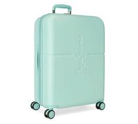 Pepe Jeans Highlight Valigia media turchese 48 x 70 x 28 cm rigida ABS chiusura TSA integrata 79 L 4,32 kg 4 ruote doppie estensibile