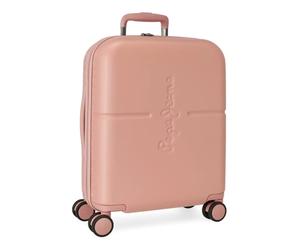Pepe Jeans Trolley da Cabina Abs 55cm. 4 Ruote Highlight Rosa