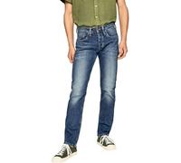 Pepe Jeans Uomo Jeans Cash - Regular Fit - Blu - Streaky Stretch Medio