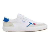 Pepe Jeans Uomo Travis Brit M Sneaker, Bianco (Bianco), 6