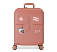 Pepe Jeans Chest Valigia da Cabina, 40 x 55 x 20 cm, rosso, 40x55x20 cms, Valigia da cabina