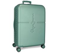 Pepe Jeans, Verde, 48x70x28 cms, Valigia media