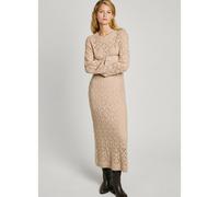 Pepe Jeans Hailey Dress Vestito, Marrone (Beige Chiaro), XS Donna