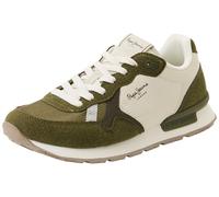 Pepe Jeans W Contrast Runner, Sneak Donna, Verde Safari Verde, 37 EU