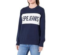 Pepe Jeans W Intarsia Sweater II Maglieria, Blu (Navy), S, Blu (Navy), S