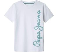 Pepe Jeans Waldo N T-Shirt, Bianco (Bianco), 12 Anni Bambini e Ragazzi