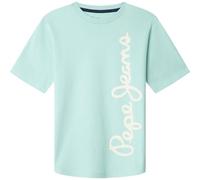 Pepe Jeans Waldo T-Shirt, Blu (Aqua Blue), 14 Anni Bambini e Ragazzi