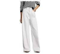 Pepe Jeans Wide Leg Jeans Uhw, Bianco (Denim-Tc5), 27W x 32L Donna