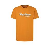 Pepe Jeans Wido, T-shirt Uomo, Giallo (Ochre Yellow),L