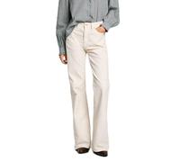 Pepe Jeans Willa Pantaloni, Bianco (Mousse White), 34W x 30L Donna