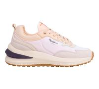 Pepe Jeans Winslow Colors Sneak Donna, Arancione Pesca Chiaro Beige, 3 UK