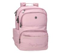 Pepe Jeans Corin Zaino per laptop 15,6" Rosa 29 x 40 x 14 cm Poliestere e PU 18,48 L by Joumma Bags, Rosa, Taglia unica, Zaino per computer portatile