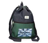 Pepe Jeans Zaino Jebb Green Sack 35x46 cm in poliestere 16,1 l di Joumma Bags