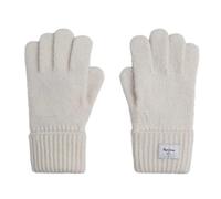 Pepe Jeans Zoe Gloves Guanti, Bianco (Mousse White), 90 Bambine e Ragazze
