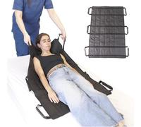 PEPE Mobility - Foglio di Trasferimento per Pazienti con 6 Maniglie, Anziani, Accessorio per Disabili, Spostare Pazienti Allettati