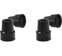 PEPE Mobility Gommini per Stampelle (22mm, 21mm, x4 Unità), Puntali Antiscivolo, Piedini Ortopedici Resistenti, Gomma per Stampella