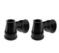 PEPE Mobility Gommini per Stampelle e Bastoni (4 pz) (Nero, 17-19 mm)