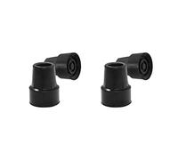 PEPE Mobility - Puntale per Stampelle 22 mm, 21 mm (x4 Unità), Gommini, Piedini, Gomma Stampella