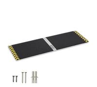 PEPE Mobility Rampa per Disabili (Altezza 2-6 cm), per Sedia a Rotelle, Alluminio Antiscivolo, Portatile 270 kg, per Soglia, Interni ed Esterni