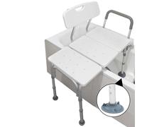 PEPE Mobility Sedia per Vasca da Bagno per Anziani con Braccioli Imbottiti, Seduta Antiscivolo, Trasferimento Sicuro, Altezza Regolabile