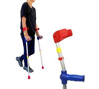 PEPE Mobility - Stampelle Ortopediche Regolabili Bambini (x2 Unità), Colorate, Canadesi, Pediatriche - Made in Europe