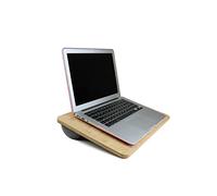 PEPE - Supporto PC Portatile Letto, Scrivania con Cuscino, Vassoio per PC, Tavolo Laptop Divano, Supporto Computer Bamboo