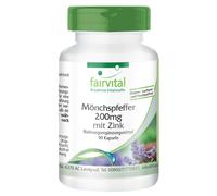 Pepe monaco 200 mg con zinco - 90 capsule 4 volte concentrato VEGAN | fairvital