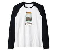 Pepe Nero Spice Sapore Cibo Cottura Maglia con Maniche Raglan