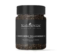 Pepe nero tellicherry extra bold grani (frutti interi, prima scelta) - 130g